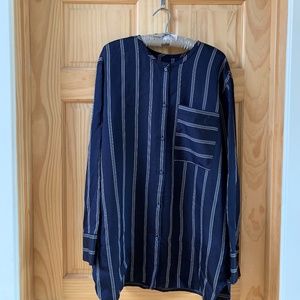 Nordstrom Signature Stripe Tunic Shirt
